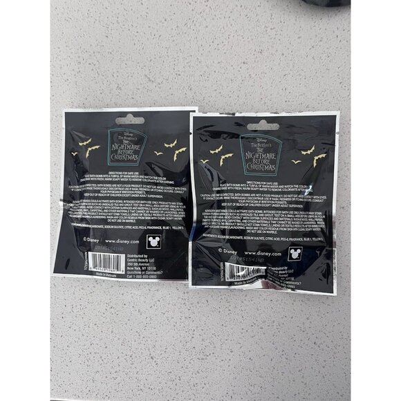 Set of 2 Disney The Nightmare Before Christmas Lavender Mint Scented Bath Bomb - Picture 4 of 4